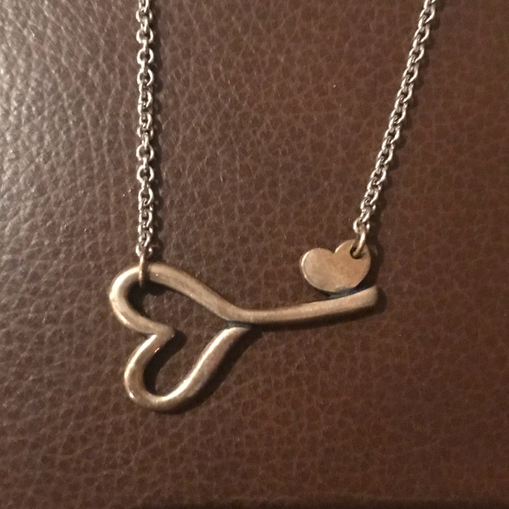 SOLD !James Avery Key to my Heart Necklace - Picture 1 of 4